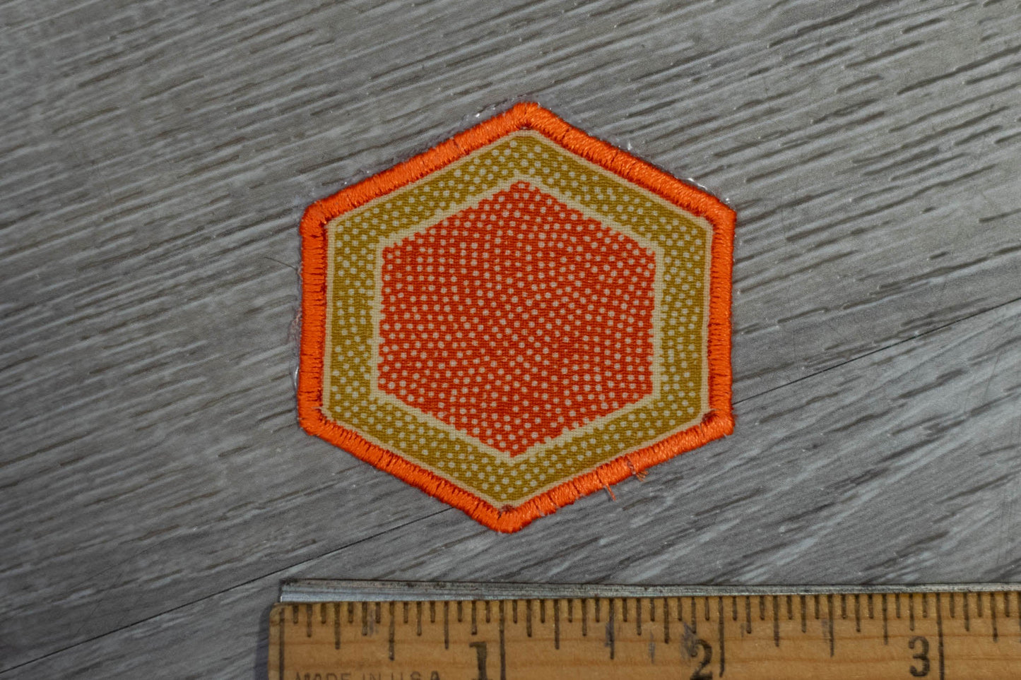 Hexagonal Kimono Pattern Patch/Appliqué