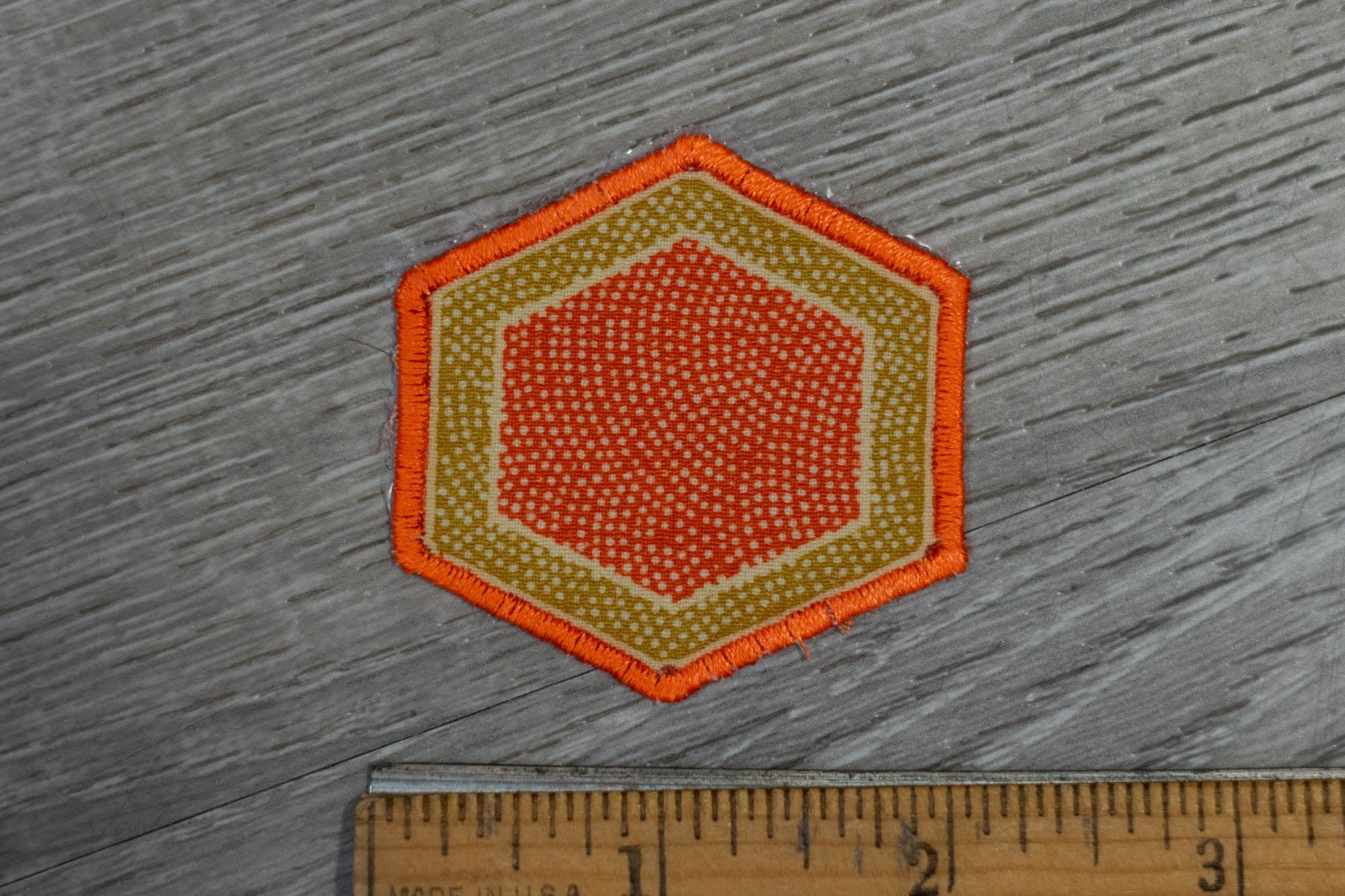 Hexagonal Kimono Pattern Patch/Appliqué