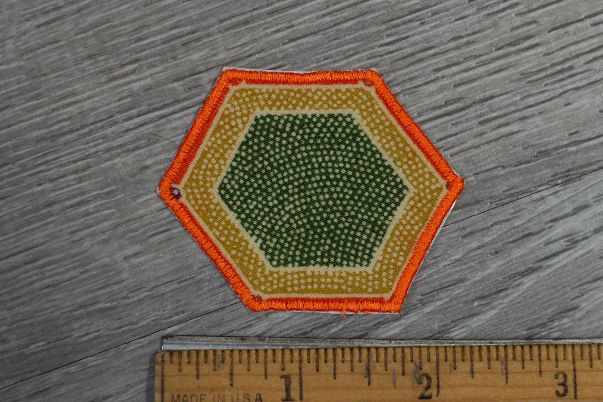 Hexagonal Kimono Pattern Patch/Appliqué