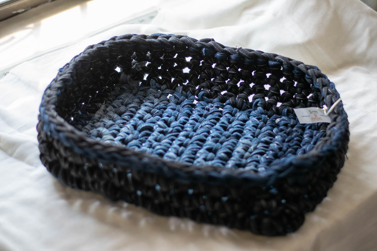Eco Friendly Jean Basket — Large Rectangle, side 2