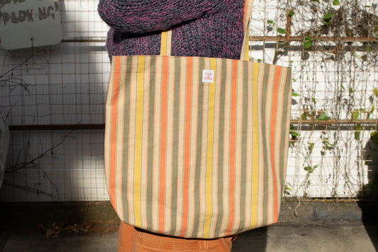 Stripe Obi Sash Tote-1