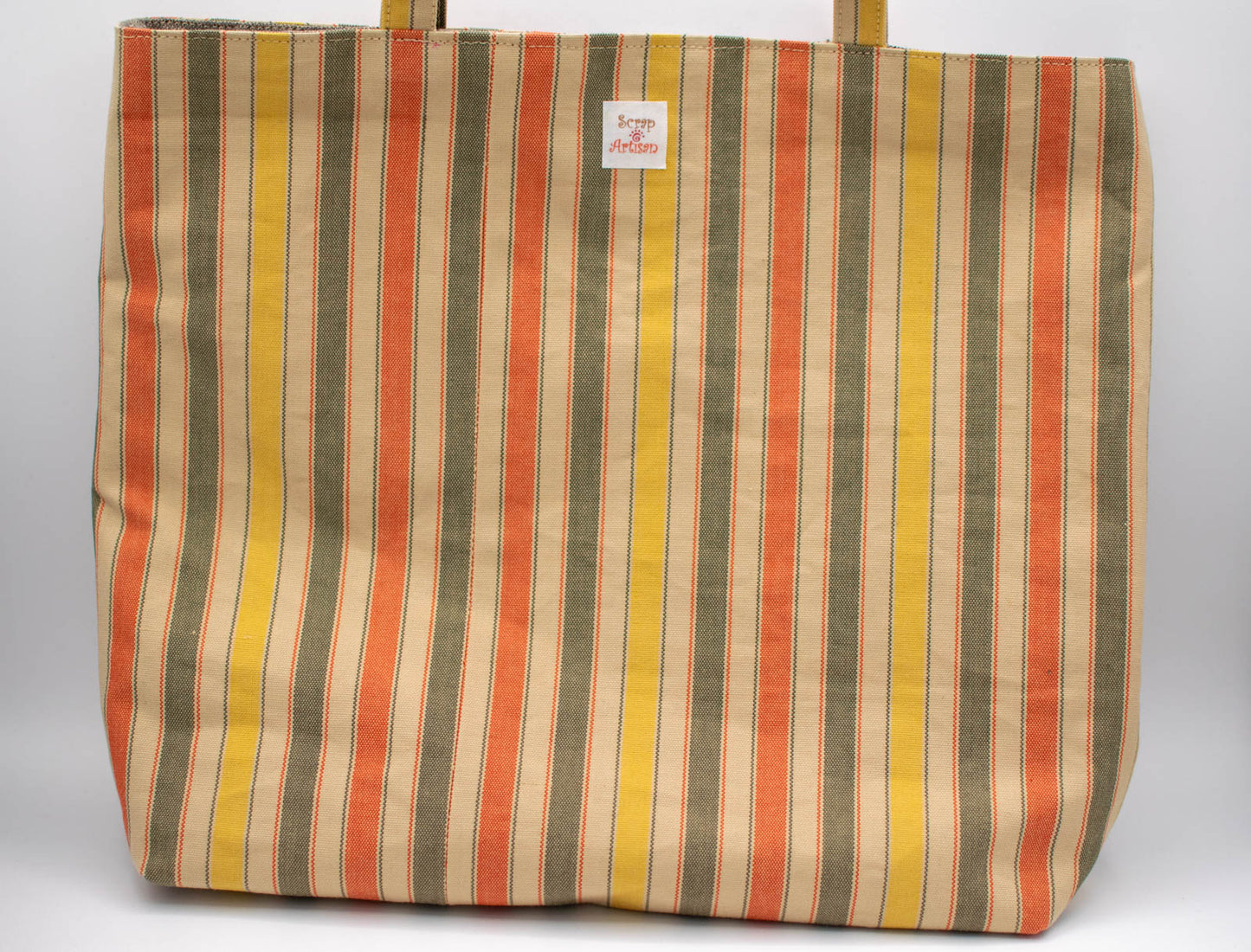 Stripe Obi Sash Tote-5