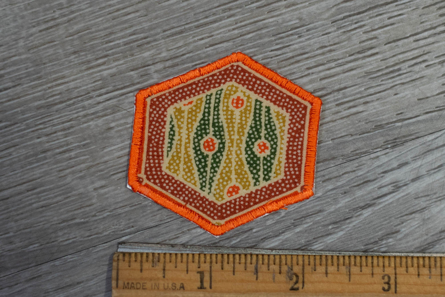 Hexagonal Kimono Pattern Patch/Appliqué