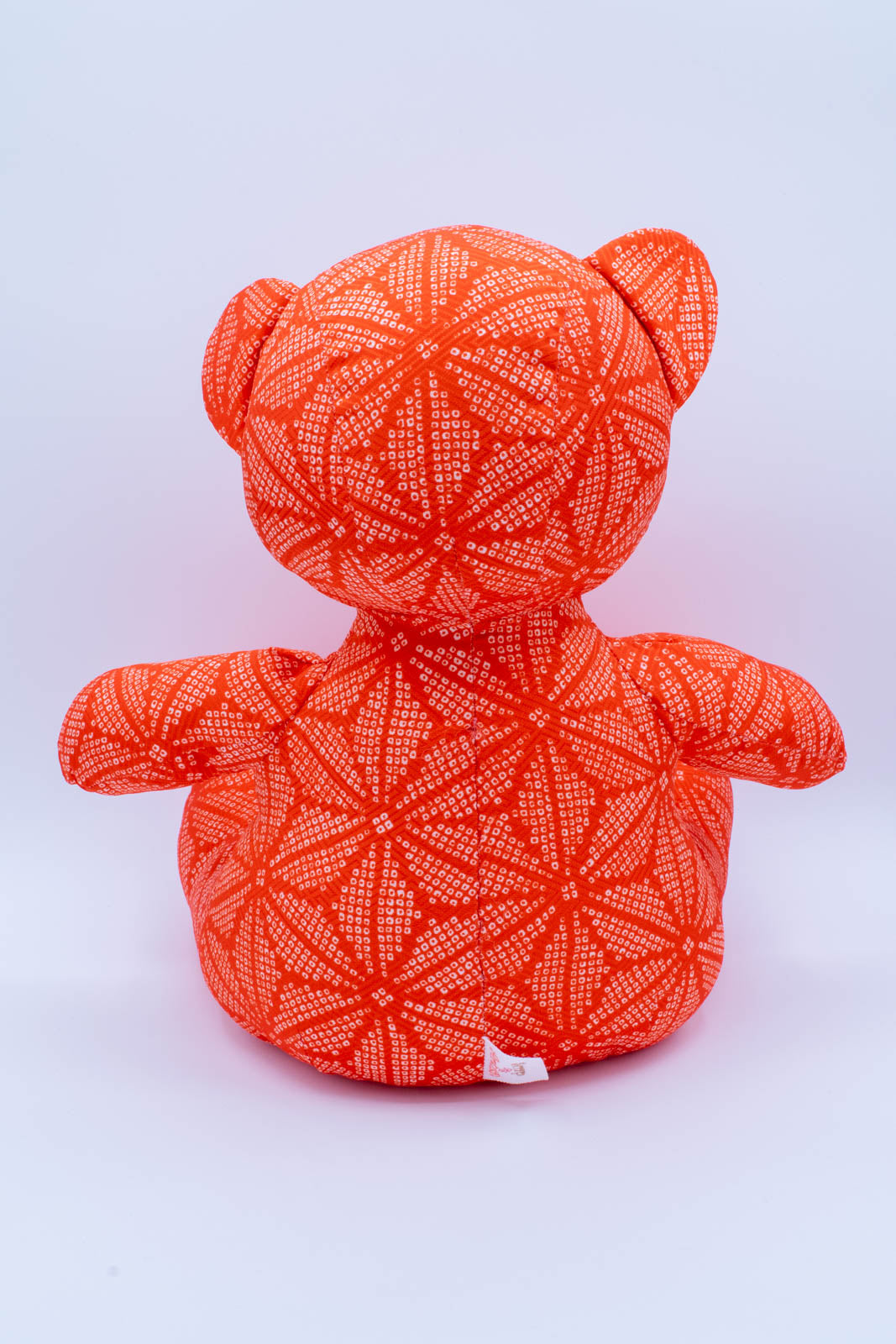 Eco-Friendly Red Kimono Butterfly Pattern Teddy Bear #0801015